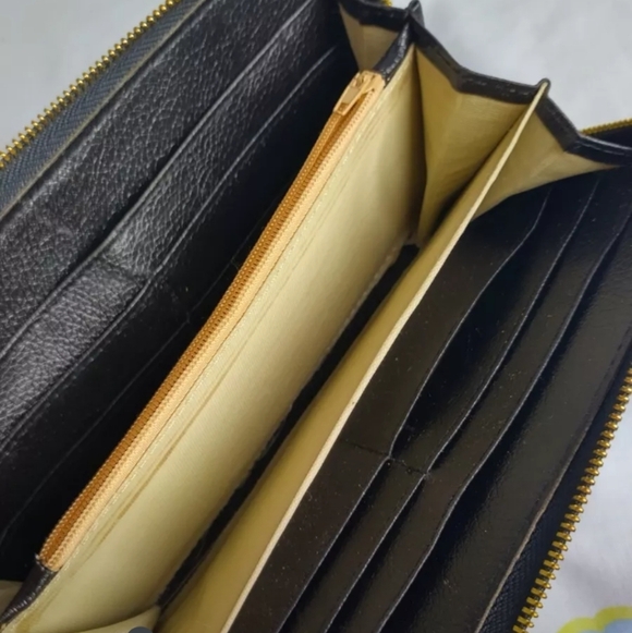 Vtg Coach Clutch Wallet Deep Thread Evening Fashion - Picture 10 of 16